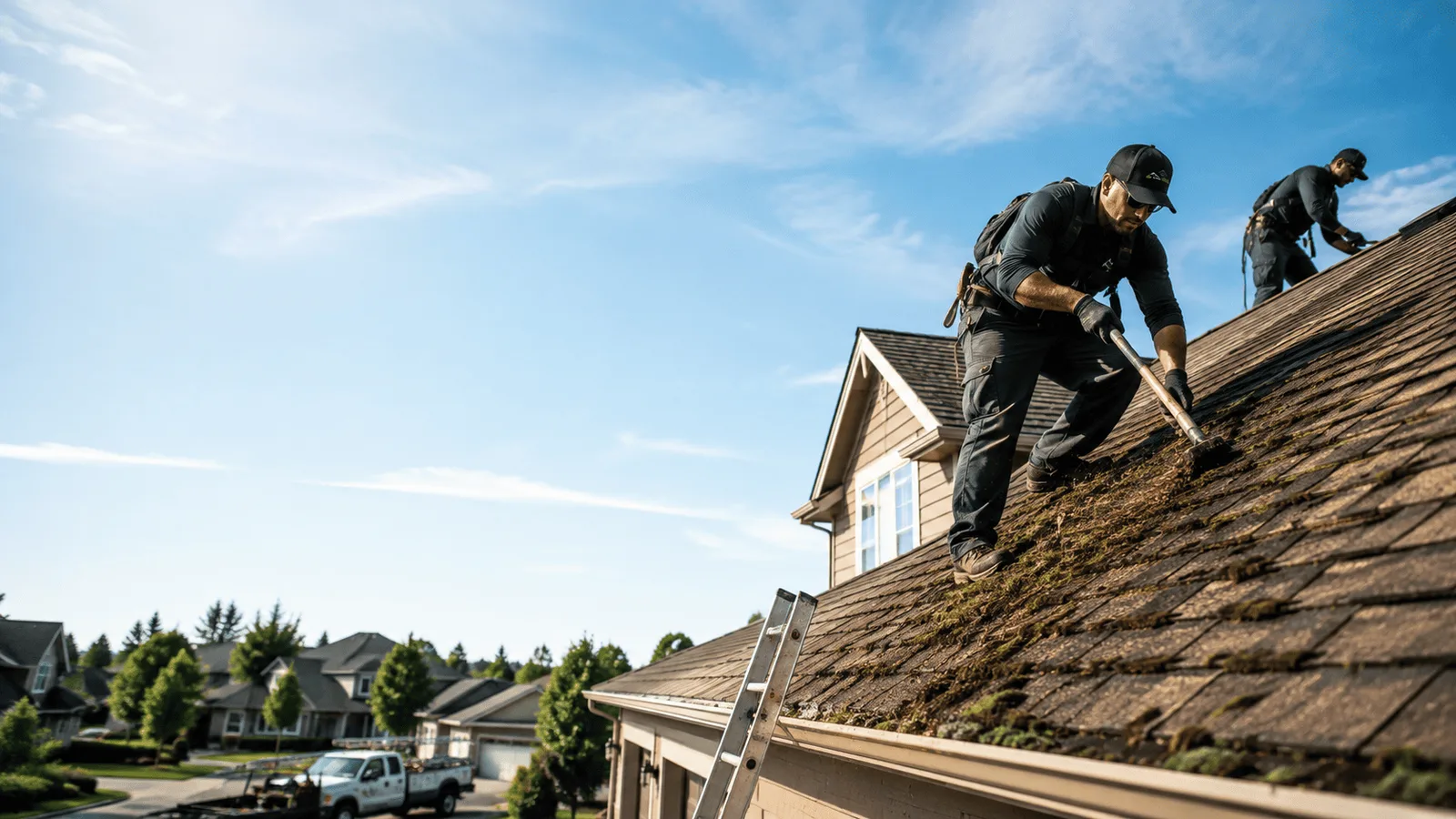 Roof Moss Removal in Lagrange, OH near me